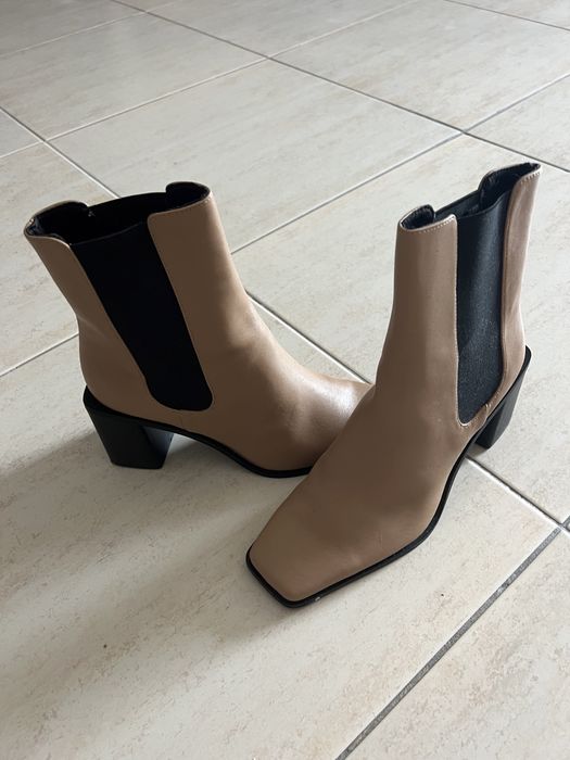 Botas beje Mulher