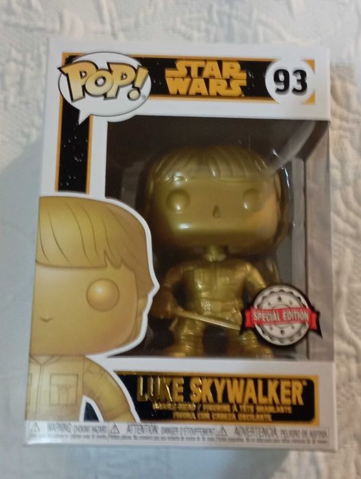 funko pop star wars 93 luke skywalker special edition
