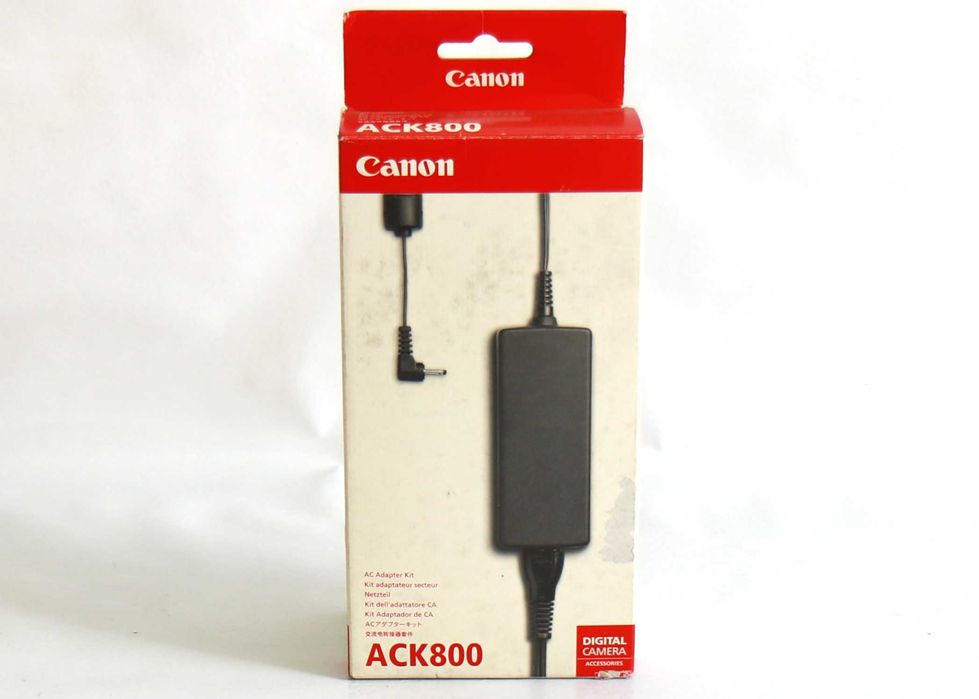 Transformador Canon ACK800 novo (nunca usado)