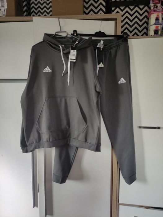 Dres szary spodnie i bluza