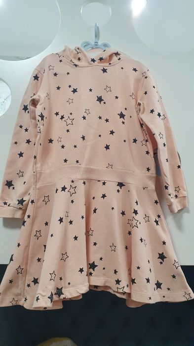 Платье звезды на девочку теплое