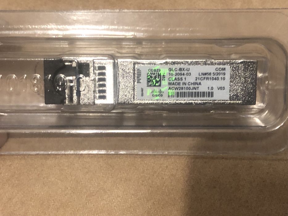 Модуль Cisco GLC-BX-D  10-2093-03 /Cisco GLC-BX-U 10-2094-03  Оригинал
