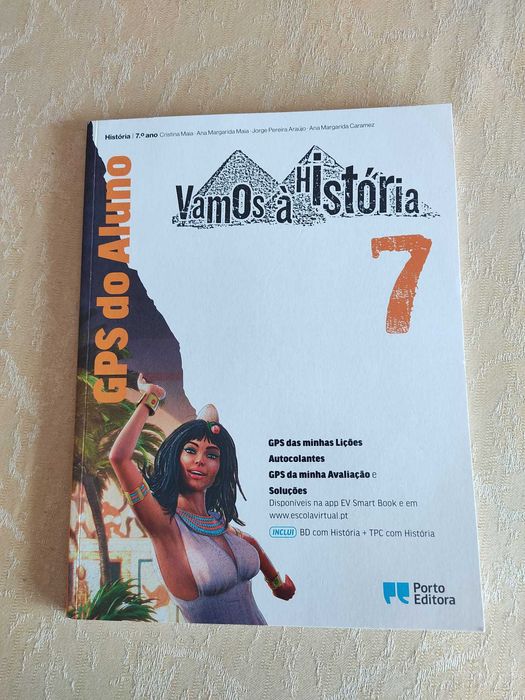 Caderno - Vamos à História - 7.º Ano (NOVO)