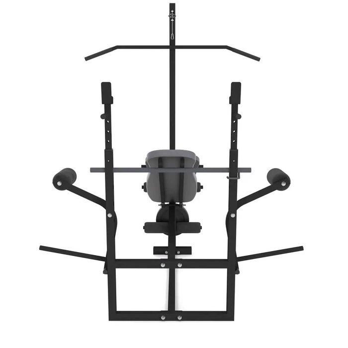 Лава для жиму K70 з тягою та брусами | домашній тренажер 6в1 скамья