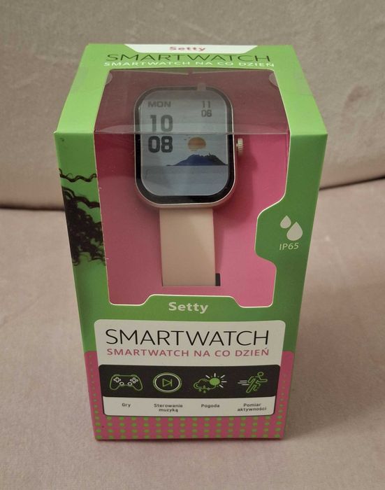 Smartwatch Setty 2,01 cala Różowy
