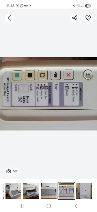 Impressora multifunções HP