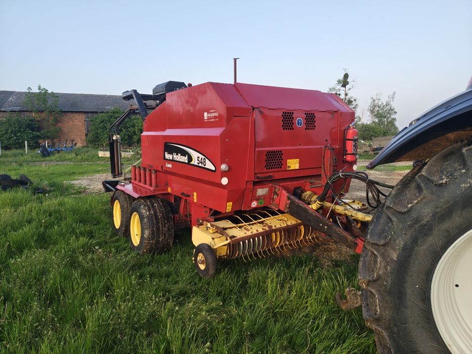 SPRZEDAM prasoowijarkę NEW HOLLAND 548 combi