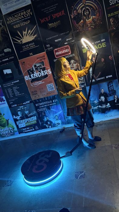Wynajmę Fotobudka 360 na imprezy