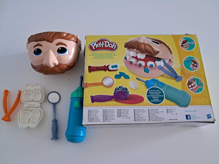 Hasbro Play-Doh Playdoh zestaw dentysta ciastolina