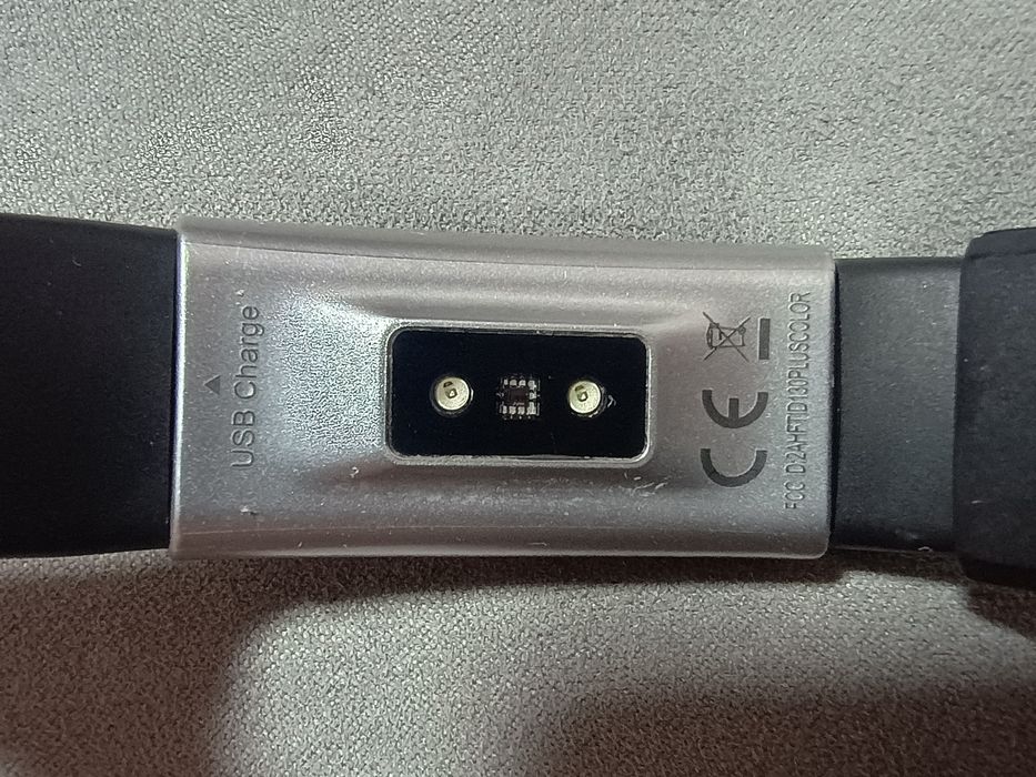 Фітнес браслет чорний,фіолетовий