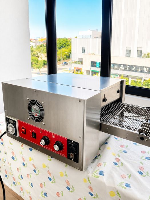 Forno de esfihas e pizzas profissional alta produção - Até 400°C