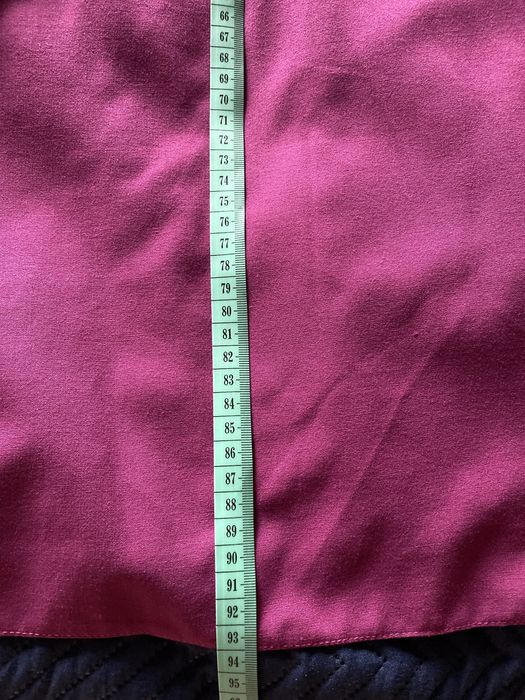 Sukienka oversize XL bordowa