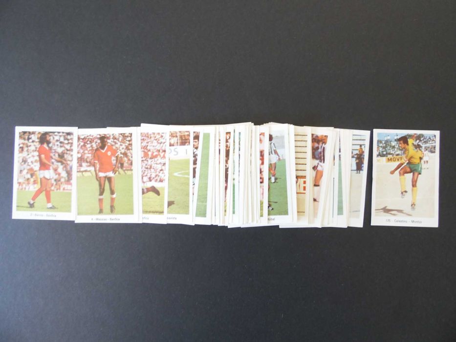 Colecção Futebol 77 - A Grande Selecção - Saquetas e Cromos