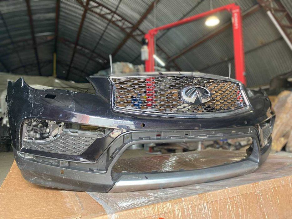 Бампер передний INFINITI QX50 Инфинити razborkainfiniti решетка