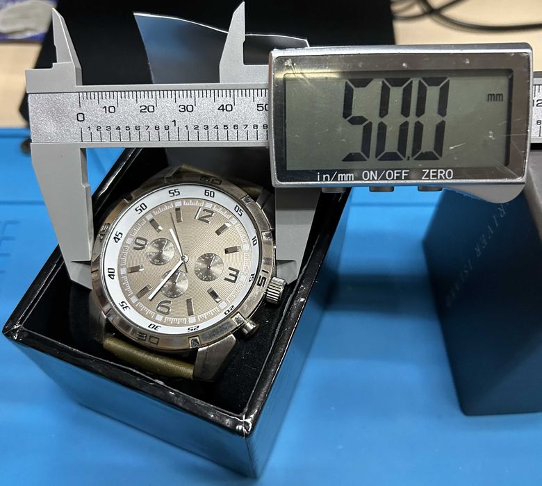 Zegarek męski RIVER ISLAND – Quartz – 50mm - stal - pudełko