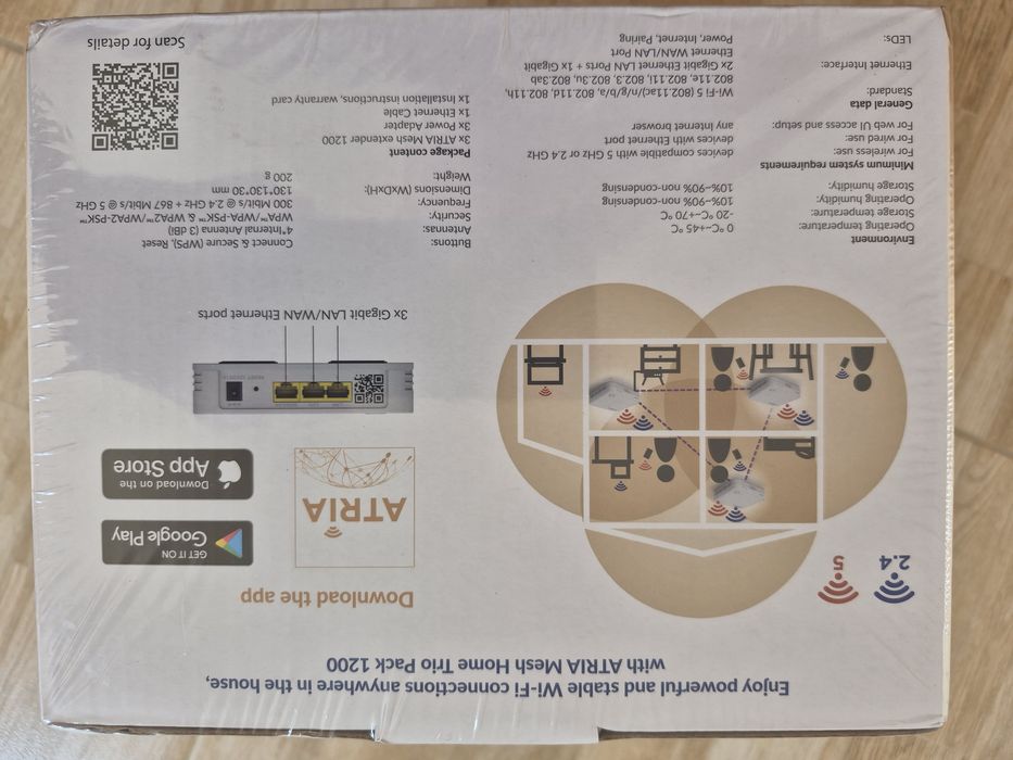 Strong Wi-Fi Mesh Home Kit 3 PACK 1200 -