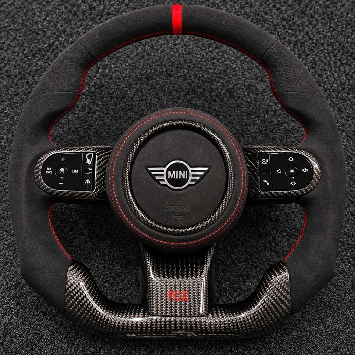 Volantes Personalizados MINI Cooper/S/JCW / GP | Airbag | Carbono, Pele, Alcantara