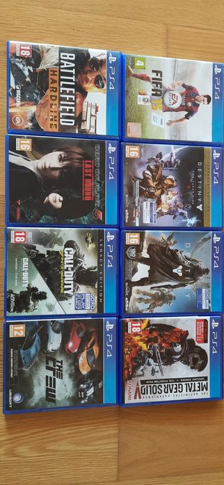 PS4 jogos semi-novos
