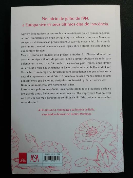 Livro "A promessa", de Lesley Pearse (Parte 2 de "Sonhos Proibidos")