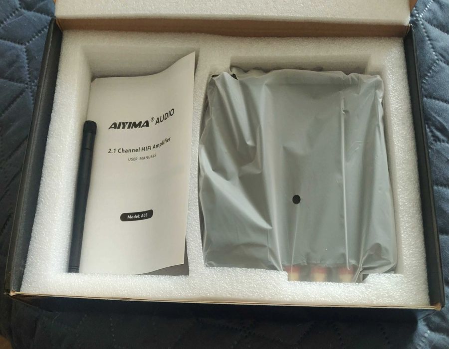 Мощный усилитель звука - AIYIMA TPA3116 підсилювач 2.1 канала 200 Ват