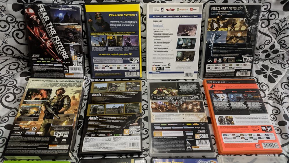 Gry PC - ARMA Gold, SWAT 3, CS Antology, Warhammer 40k