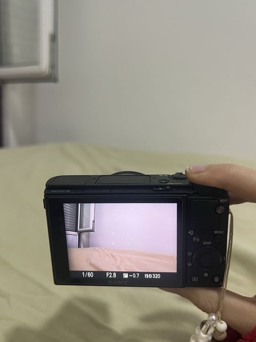 Câmera fotográfica sonyrx100 vii