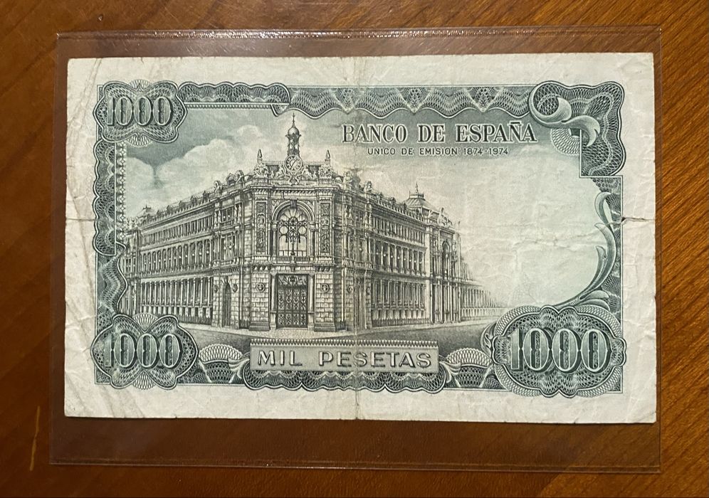 Nota 1583 - ESPANHA Mil Pesetas 1971