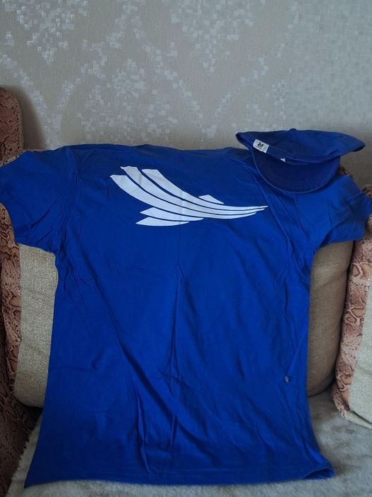 Футболка  с кепкой рабочая