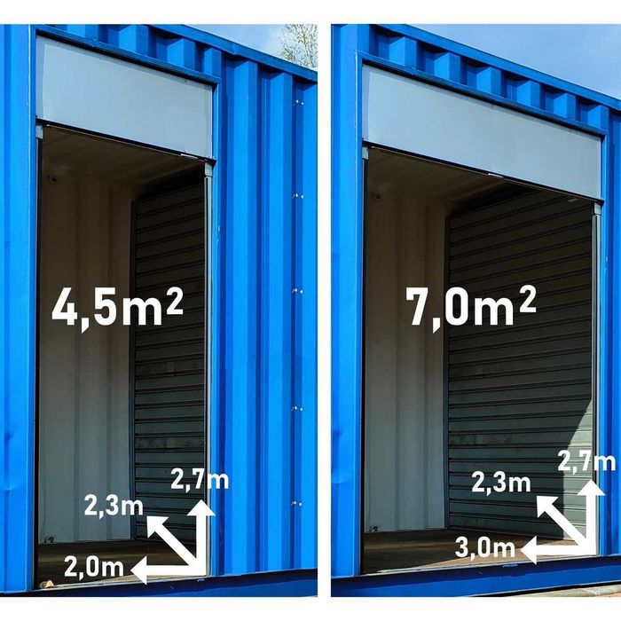 7m2-19m3-h2,7m Self Storage HIPPO24 Magazyny Samoobsługowe Wwa Ursynów