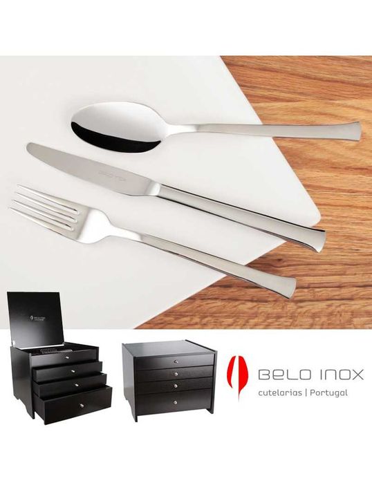 Faqueiro Capri - Belo Inox - 130 peças