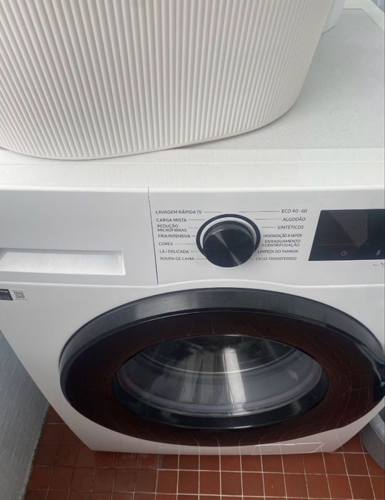 Máquina de lavar a roupa SAMSUNG, 9 Kg - 1400 rpm - Branco, classe energética A