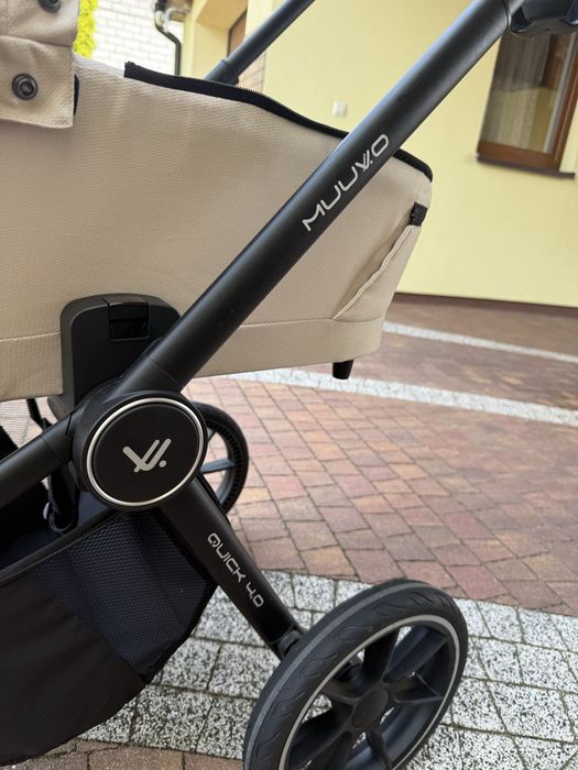 Wózek muuvo quick 4.0 2w1 cały zestaw (stan praktycznie idealny)