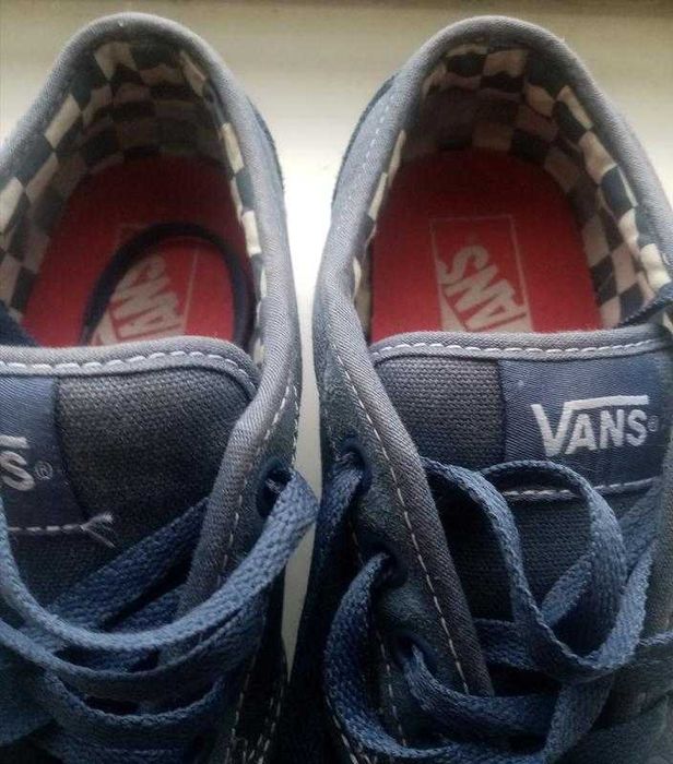 Низькі замшеві кеди vans. оригінал.