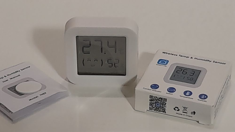 Умный датчик температуры и влажности Bluetooth
