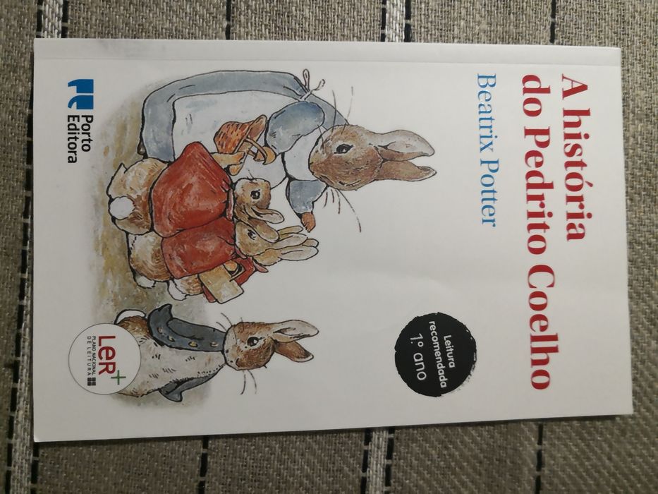 Livro A história de Pedrito Coelho de Beatrix Potter