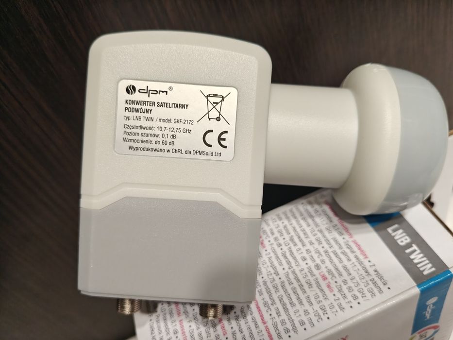 2 x Konwerter twin (podwójny) DPM Solid GKF-2172