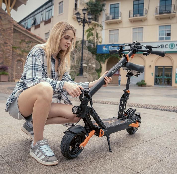 Kugoo Kirin G2 PRO 2025 з сидінням —  запас ходу до 55 км