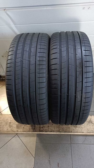 2x 255/40R21 PIRELLI P Zero, bieżnik 6,60 mm, letnie, rok produkcji 2024, super stan!