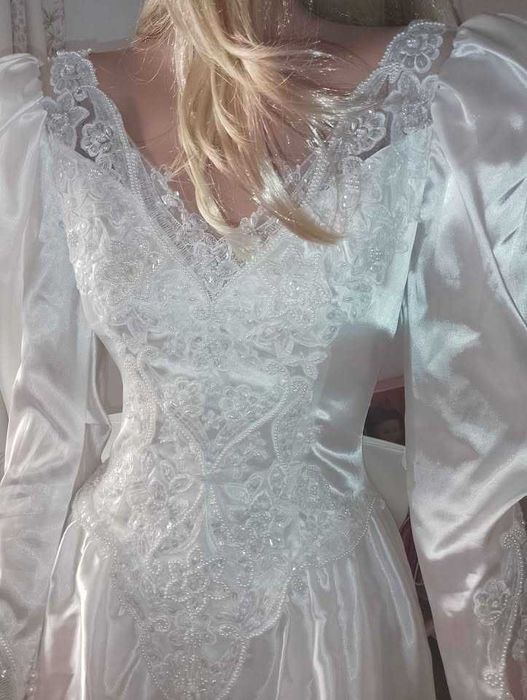Lindo Vestido de Noiva Branco