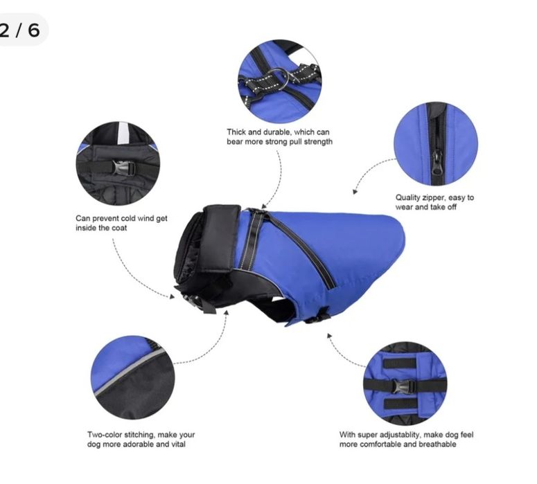 Куртка для собак buddypuppy