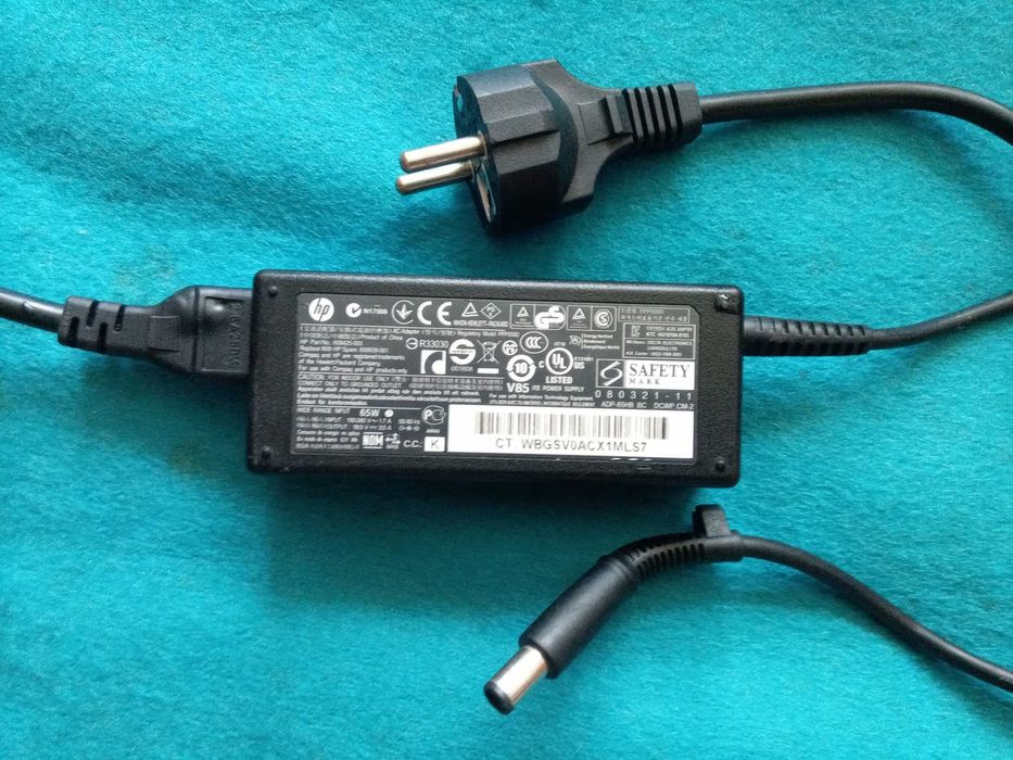 блок питания (зарядка) HP PPP009D 18.5В 3.5А 65Вт 7,4мм х 5мм + PIN