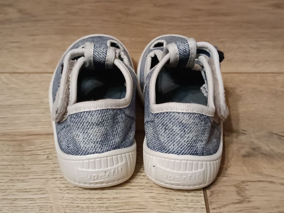 Kapcie superfit chłopiec 20 niebieskie