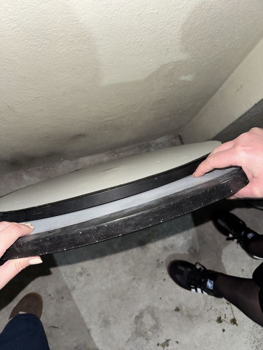 Tampo de mesa preto