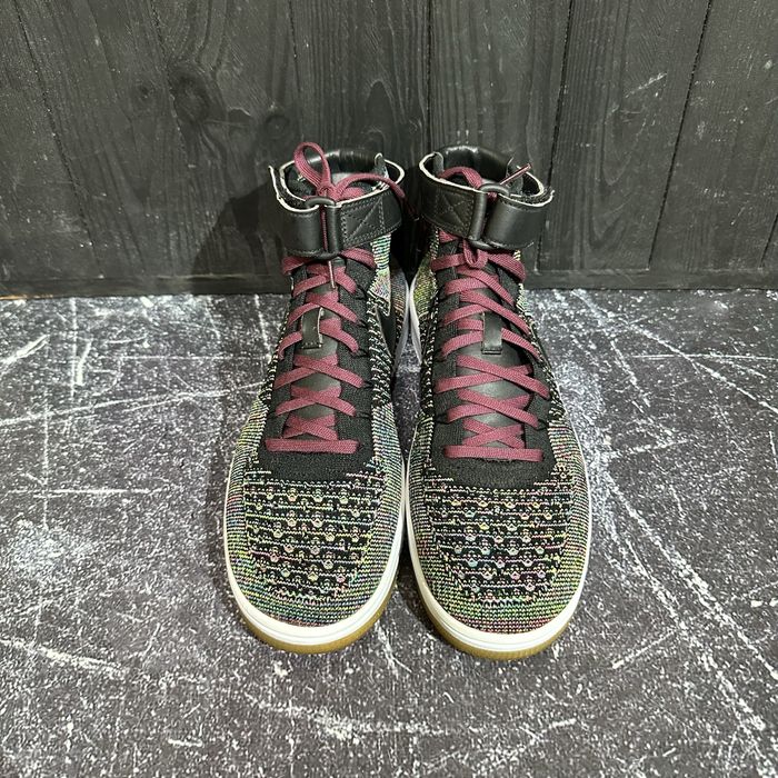 Сіточні пінні кросівки Nike Air Force Flyknit 42/26.5 cm