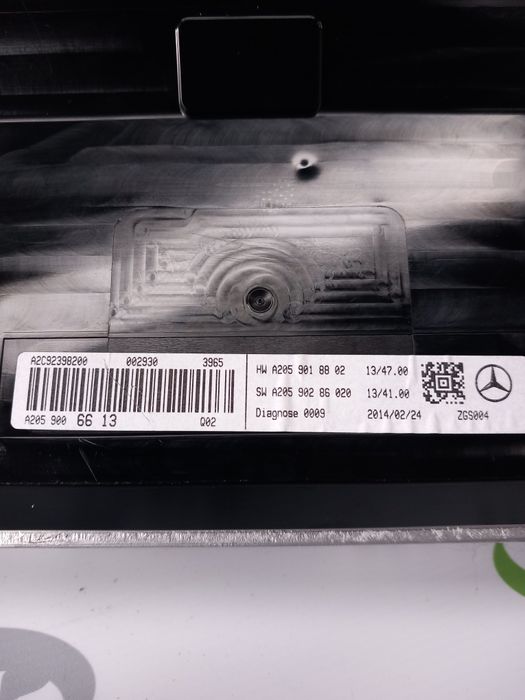 Ecrã projector Mercedes W205