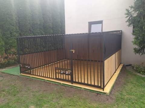 Kojec dla psa 2,5x2m solidny. Buda ,boks ,klatka.