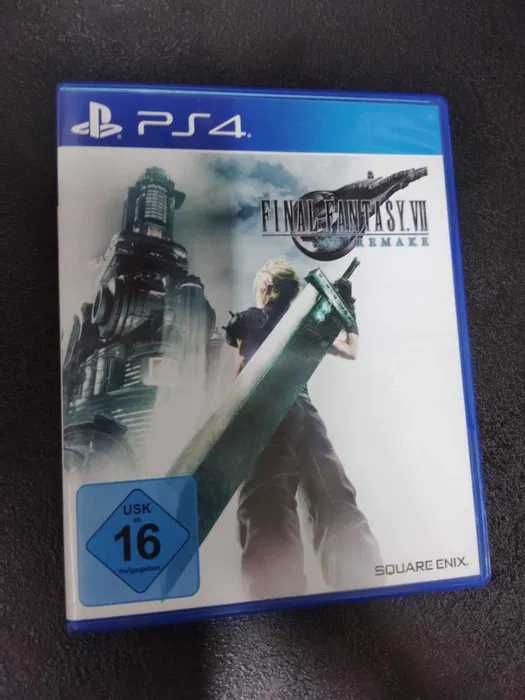 Final Fantasy VII Remake PS4 Angielska wersja gry Final Fantasy 7 gra