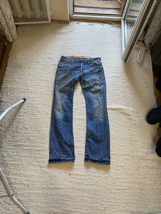 Bootcut vintage replay jeans,хорошие винтажные буткаты с крутым фитом