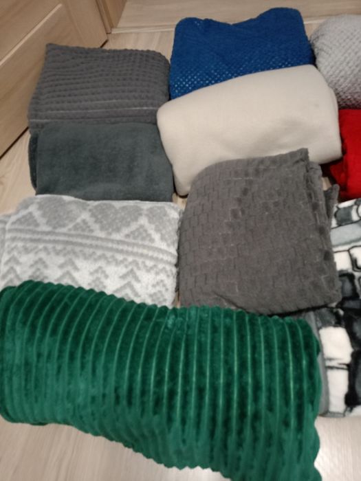 Zestaw 10 kocy 150-160/200