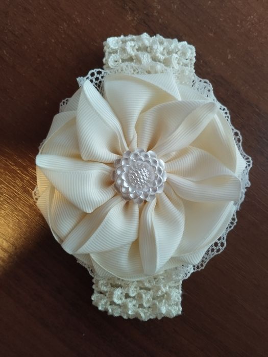 Детская повязка с бантом